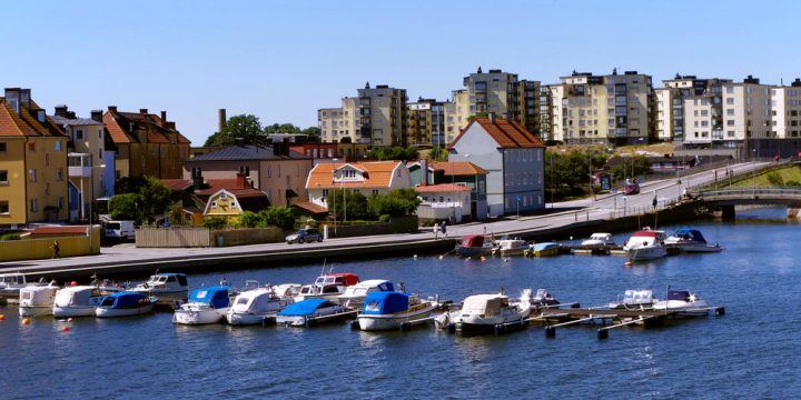 Karlskrona och närheten till havet