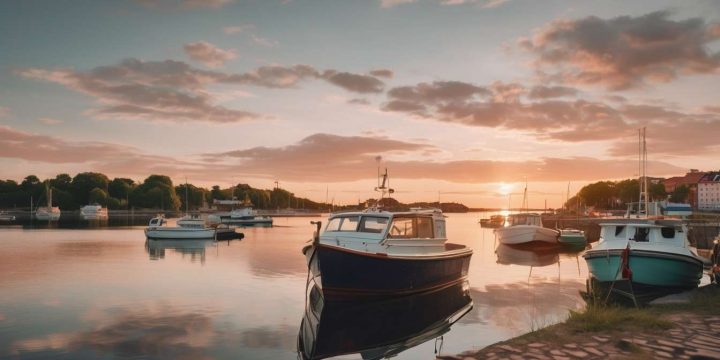 Skärgårdsäventyr med guidade berättelser i Karlskrona kanal